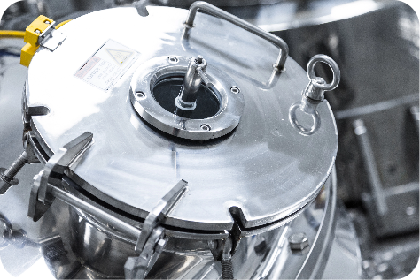 Stainless steel vessel lid with inspection port