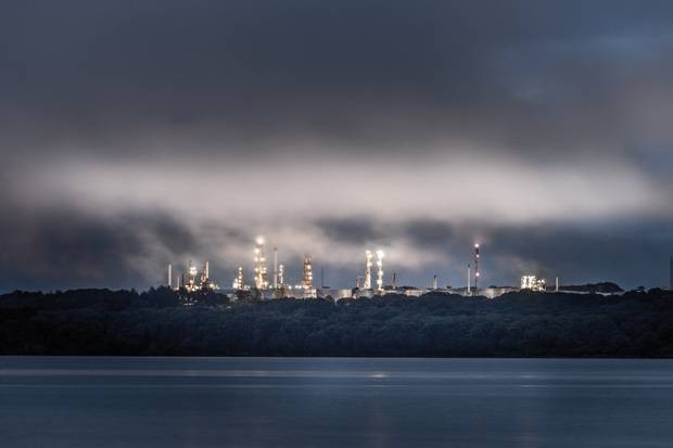 image of IOL at night